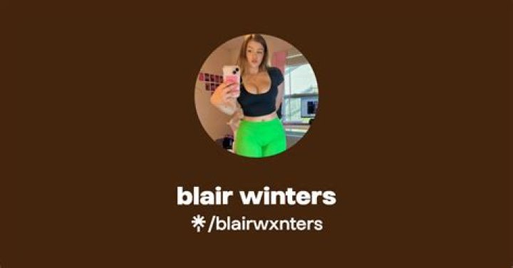 "Blair Winters OnlyFans Leaks" Exposed